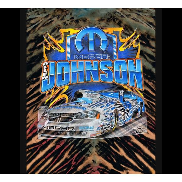 Mopar Allen Johnson Racing Tie-Dye Tee - Picture 3 of 5